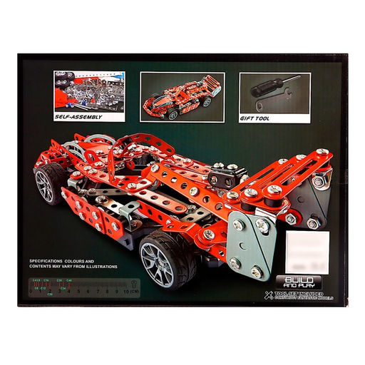 Конструктор металлический Машина. Гонка, 287 деталей - Simaland фото 6