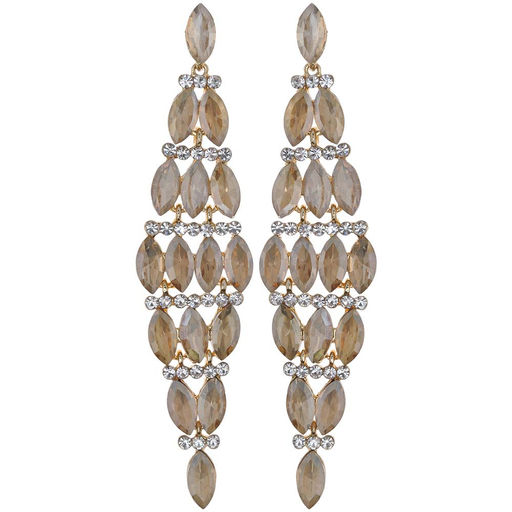 Серьги длинные на гвоздиках арт. 11 0842 (id 110938)