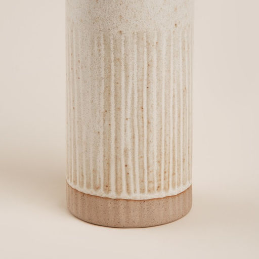 Бутылка для масла и соуса SL Home «Виенто», 500 мл, 7×26 см, керамика, бежевая