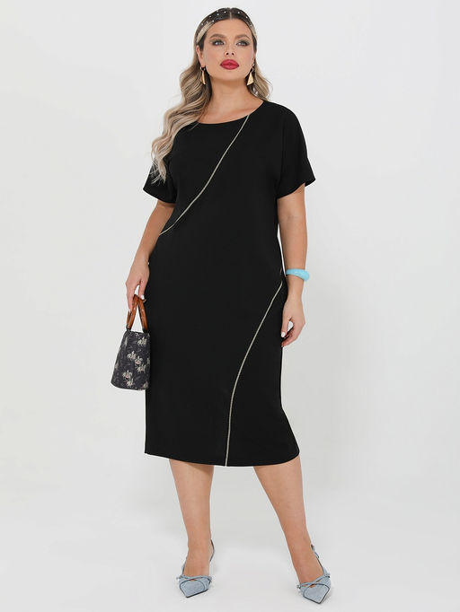 Платье Стефания 0449-1амх черный