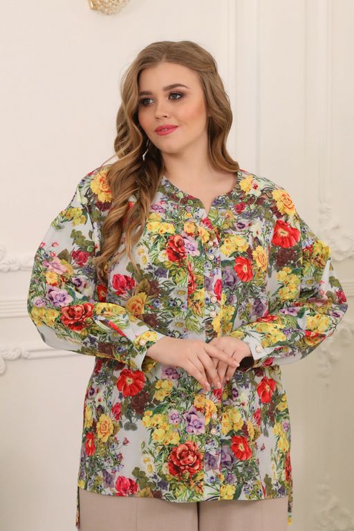 Рубашка М5-4643/7 - Wisell фото 16