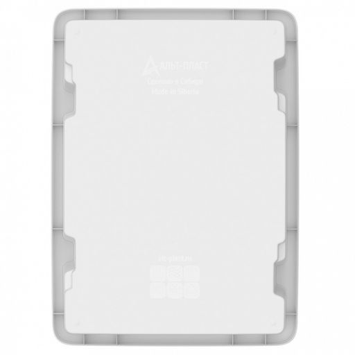 Лоток для заморозки "Айс-1" 27,5х37,5х6см, набор 2 штуки, полипропилен, белый (Россия)