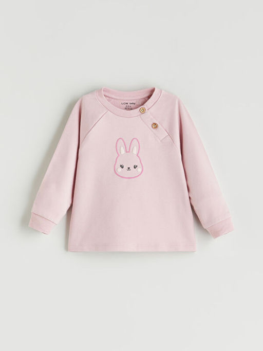 Bask?l? K?z Bebek Pijama Tak?m?