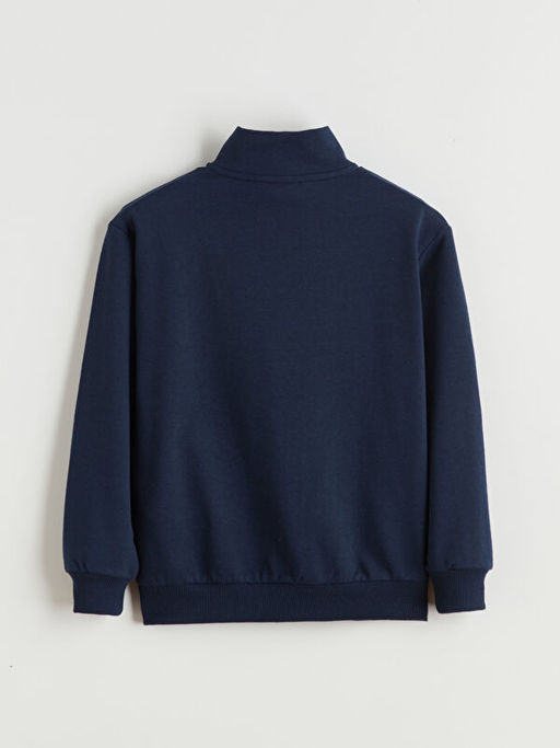 Dik Yaka Erkek ?ocuk Sweatshirt