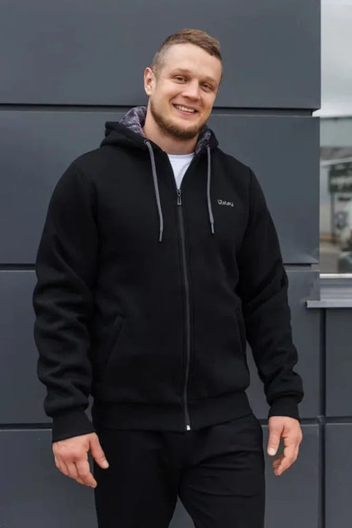 с мехом! утепленная Толстовка Футер 3-х ниточный - Relay фото 12