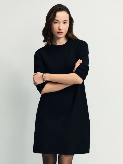 Вязаное платье мини / Zarina  фото 2