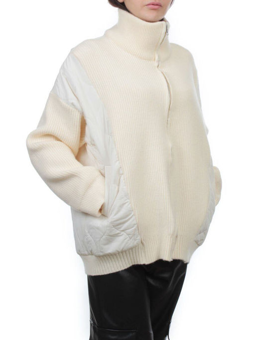 3155 MILK Куртка-кардиган женская (90% хлопок, 10% синтепон) - Fashion фото 2