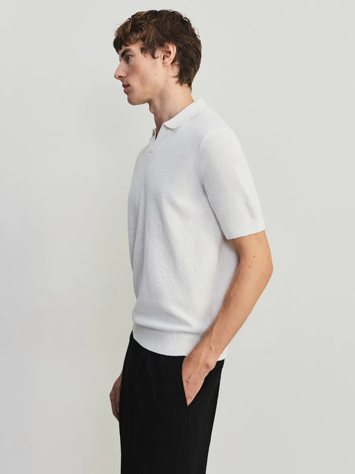 Джемпер поло из смесового хлопка / Zarina  фото 3