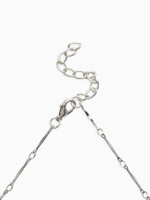 Колье «Морской вайб», L=40 см, цветное в серебре