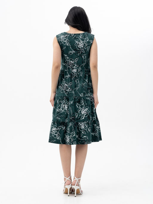 Сарафан( платье) с ярусной юбкой хлопок 100% - Binita фото 7