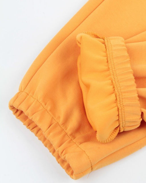 3404/3405 ORANGE Костюм спортивный женский (95% хлопок, 5% эластан)