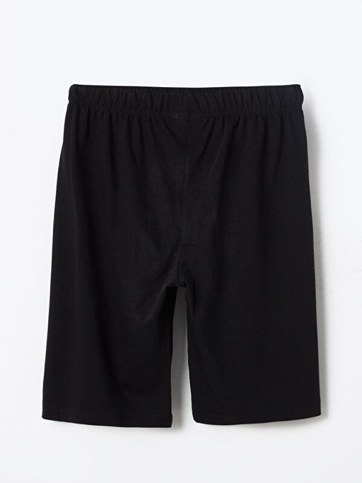 Beli Lastikli Bask?l? Erkek ?ocuk Pijama ?ort - Waikiki фото 2