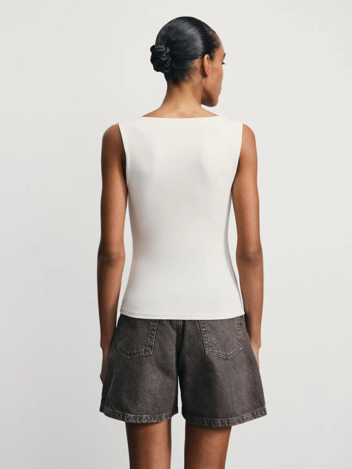 Базовый топ с широкими бретелями / Zarina  фото 5