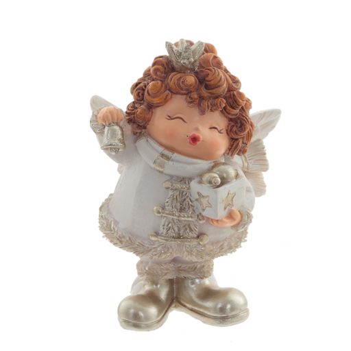 Фигурка декоративная "Ангелочек", L7 W6,5 H9,5 см, 4в.( цена за один вид)