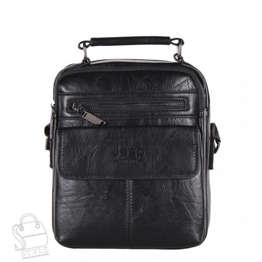 Сумка мужская 6601-3 black Jeep - S-style фото 2