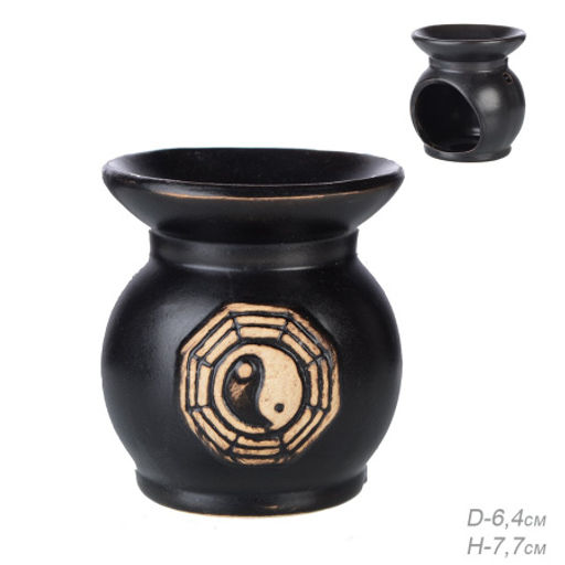 Аромалампа 8 см / A220-2 /уп 144/ (Черный) - Галеонтрейд фото 3