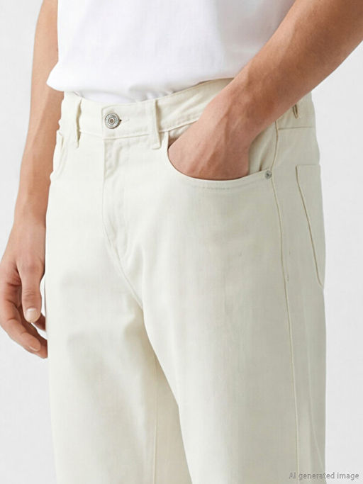 745 Baggy Fit Erkek Jean Pantolon