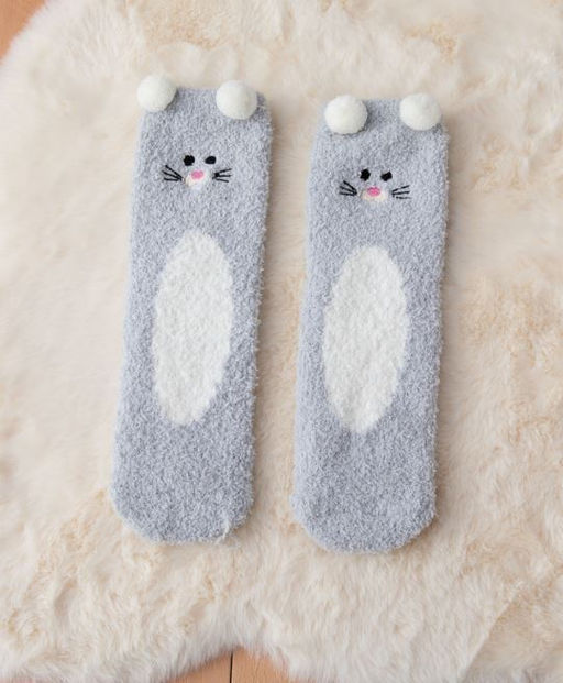 Носки Махровые р.35-40 "Зверята" Зайка