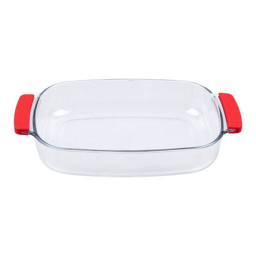 Форма для запекания 2,7л Felicita, с сил накладками-прихватками на ручки, жаропр стекло арт. 108337