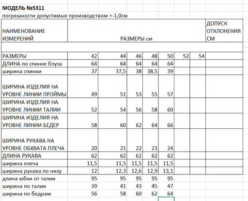 Комплект женский 2-х предметный (сарафан+блузка)