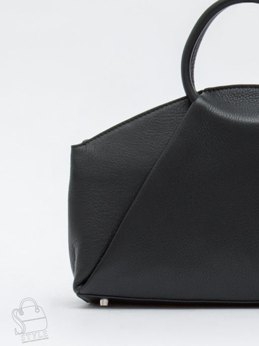 Сумка женская кожаная 1126M black Polina&Eiterou