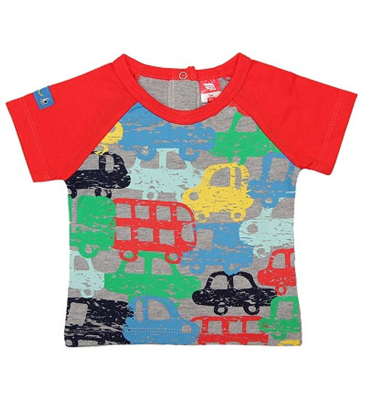 CRB wear/CSN 61607 Футболка ясельная, красный/Ex.Cherubino  фото 2