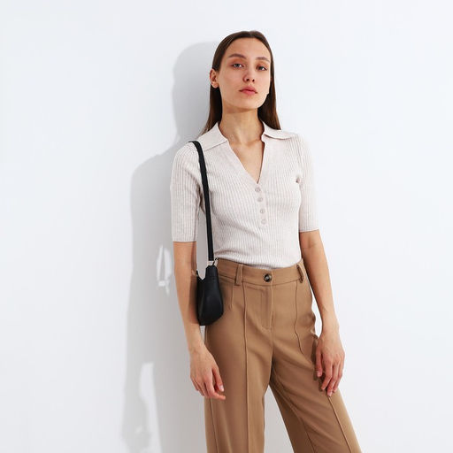 Сумка-багет на молнии, цвет чёрный - Simaland фото 6