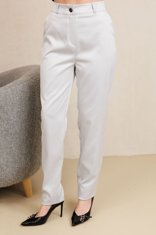 Брюки AMORI 5301 светло серый  фото 4