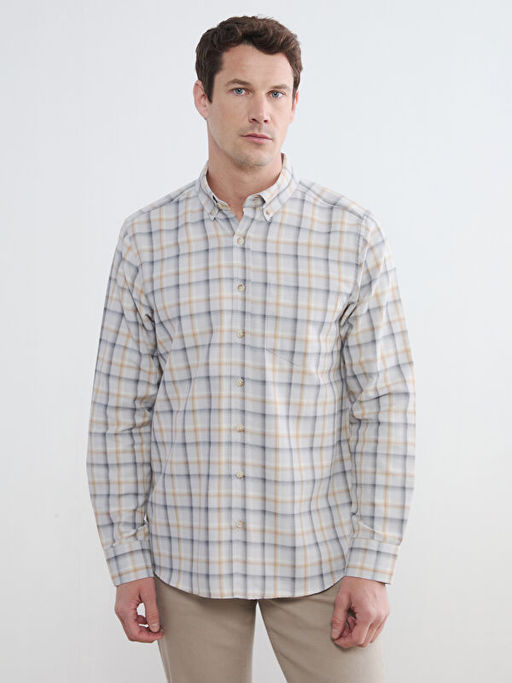 Regular Fit Ekose Erkek G?mlek