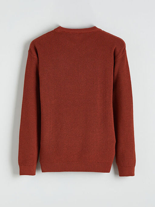 Bisiklet Yaka Erkek ?ocuk Triko Kazak