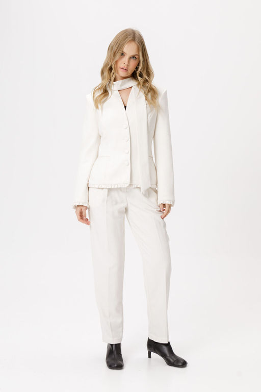 Жакет Pirs 6337 айвори букле  фото 3