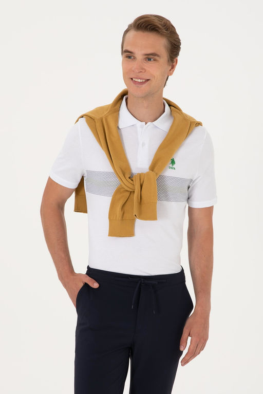 Erkek Regular Fit Polo Yaka A__k Pembe Ti__rt Sepette S_rpriz _ndirim - U.s. polo assn фото 3