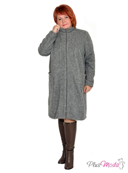 Жакет-дубленка Модель №1315 размеры 44-84 - Plusmoda фото 10