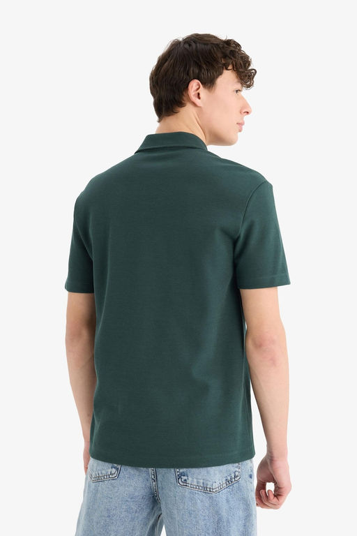 New Regular Fit Basic Ti__rt - Defacto фото 6