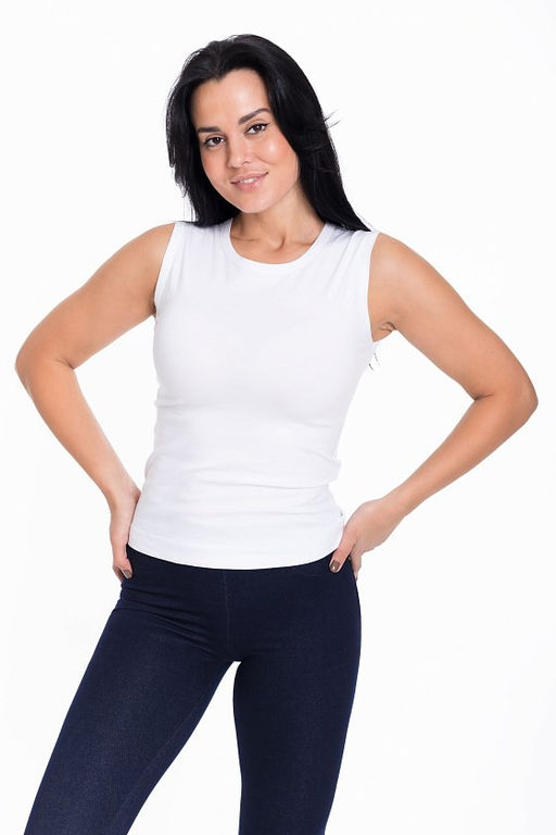 Топ М324218а белый - Елена фото 6