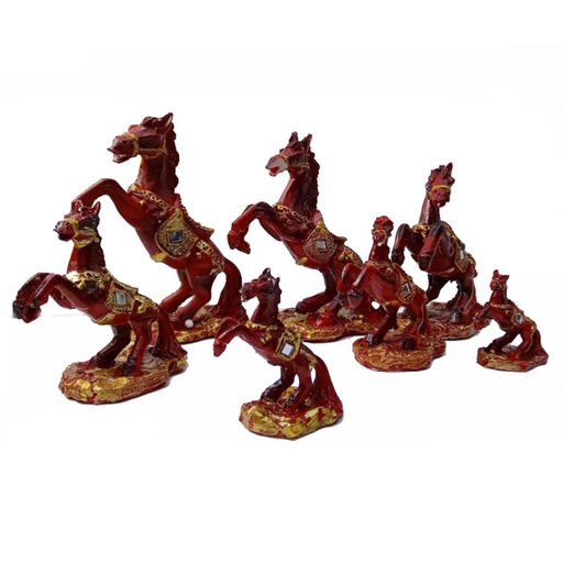 Лошадь символ 2026 года уп-8шт символ силы, мощи, достижения цели и победы 5-6-10-13cm