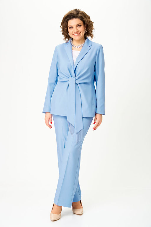 Костюм Anastasia Mak 1259 голубой  фото 9