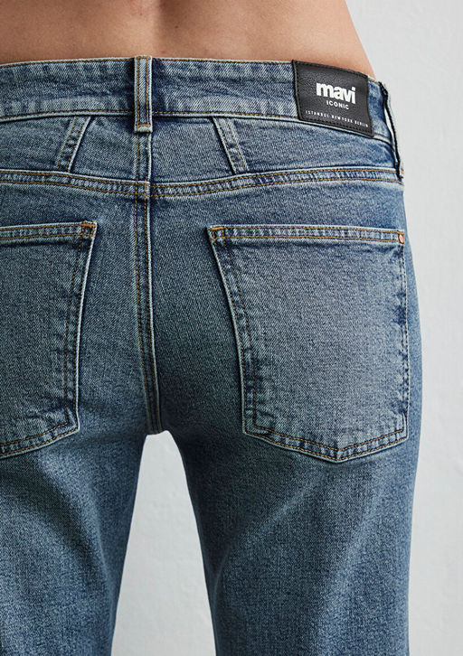 Isabella Iconic Z?mparal? Indigo Mavisi Jean Pantolon