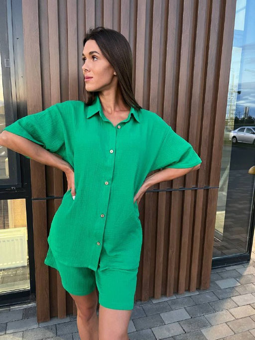МУСЛИН , костюм с рубашкой - Knitka wear фото 4