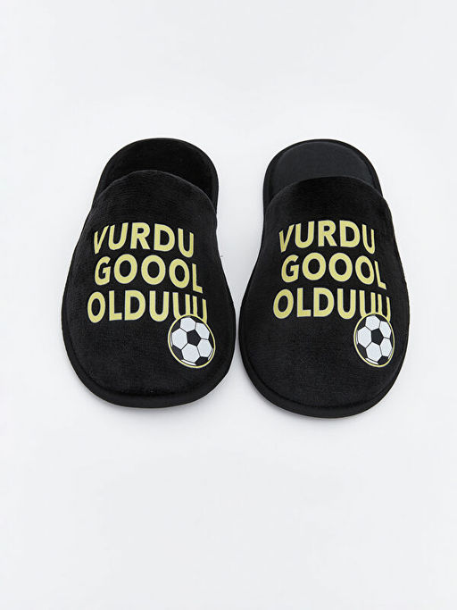 Yaz? Bask?l? Erkek Ev Terli?i