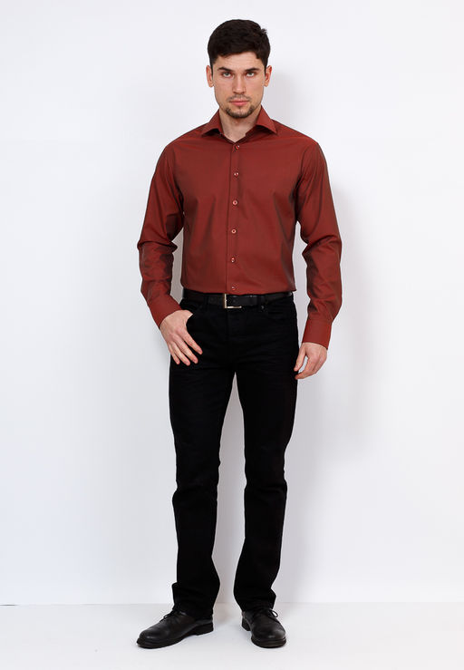 Сорочка мужская длинный рукав BERTHIER HEIKO-286/ Fit-M(0)  фото 4