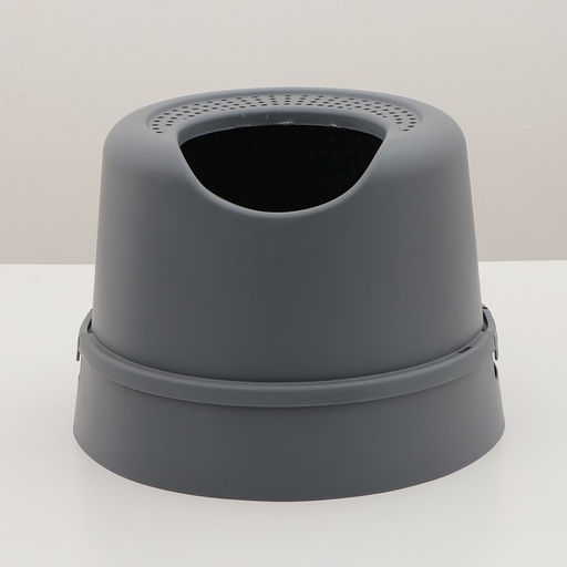 Туалет закрытый Нюша L 35 х 35 х 47 см, серый - Simaland фото 2