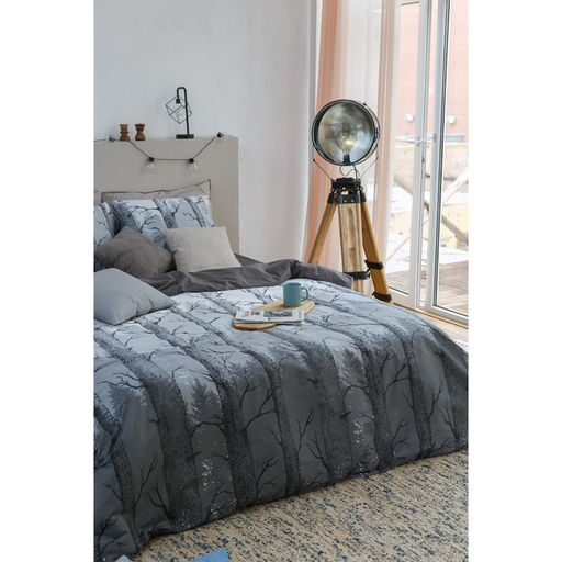 Постельное бельё Этель 1.5 сп Лес 143х215 см, 150х214 см, 70х70 см -2 шт, бязь  фото 9