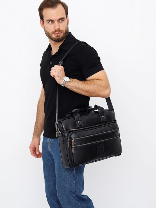 Портфель 711XL black Fuzhiniao