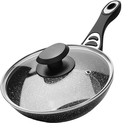 40591 Сковорода с крышкой 22 см алюмин/антиприг/покрыт MB (х8) - Mayer&boch фото 2