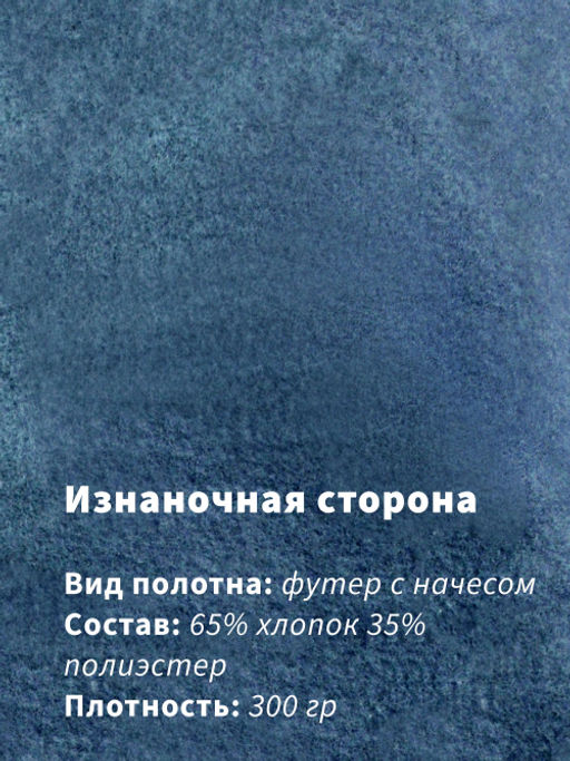 Арт. 2906 Костюм женский с начесом 44-52 Цвет:джинс