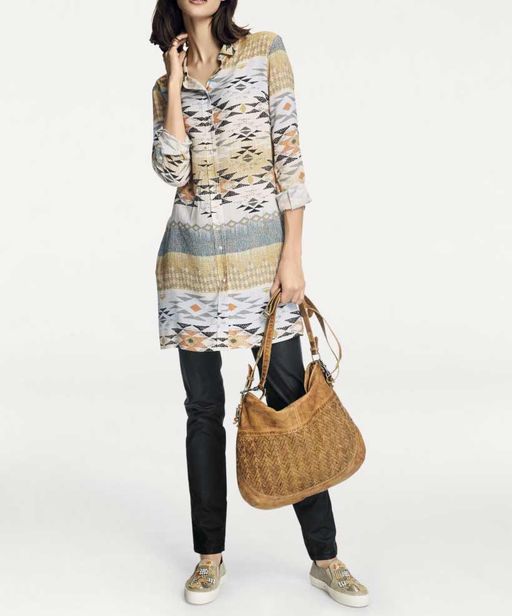 Блузка, пестрая - Linea tesini фото 3