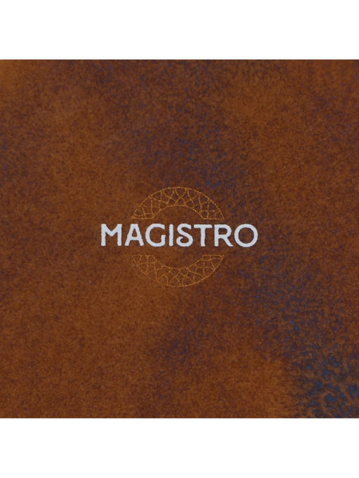 Салатник Magistro Garland, 500 мл, d=16 см, фарфор, синий, коричневый  фото 5