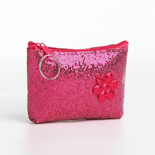 Цена за 2 шт. Кошелёк детский «Блёстки» Выбражулька, маленький, монетница, МИКС