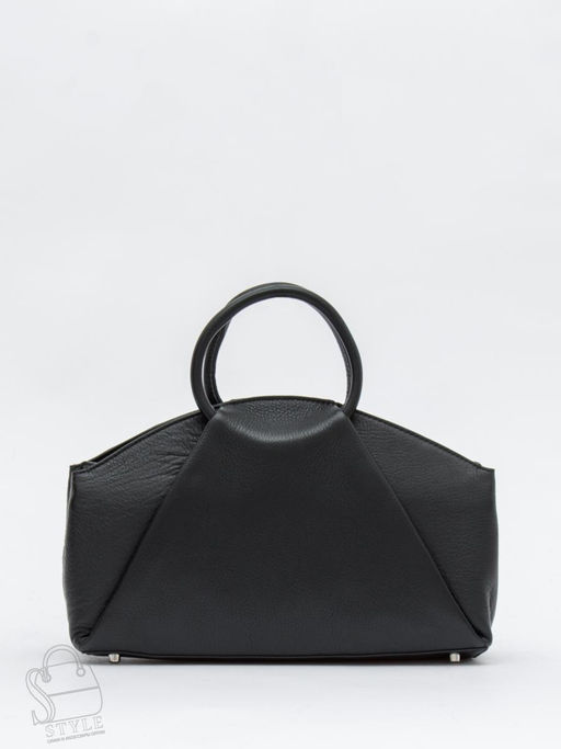 Сумка женская кожаная 1126M black Polina&Eiterou